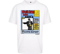 Mister Tee Camiseta Eazy-E Rap Magazine Oversize Tee White XXL