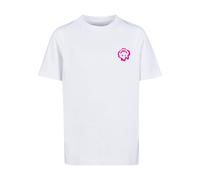 Mister Tee Camiseta 'Everything's Nice' rosa oscuro / blanco 134-140 rosa oscuro / blanco
