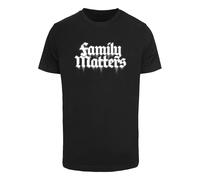Mister Tee Camiseta 'Family Matters' negro / blanco L negro / blanco