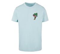 Mister Tee Camiseta ' Flamingo' azul / amarillo / verde / rosa L azul / amarillo / verde / rosa