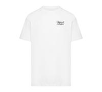 Mister Tee Camiseta 'Flowers For Strangers' amarillo / verde oscuro / rosa / blanco XL amarillo / verde oscuro / rosa / blanco