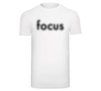 Mister Tee Camiseta 'Focus' negro / blanco L negro / blanco