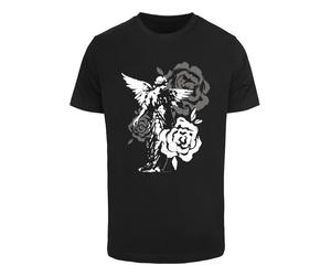 Mister Tee Camiseta 'Grace In Bloom' antracita / negro / blanco XXL antracita / negro / blanco