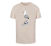 Mister Tee Camiseta gris / rosa claro / negro / blanco XL gris / rosa claro / negro / blanco