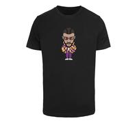 Mister Tee Camiseta 'Grow Up To Stand Out' beige oscuro / amarillo / lila / negro XS beige oscuro / amarillo / lila / negro
