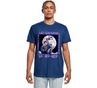 Mister Tee Camiseta Hip Hop de última generación, Azul Marino., 4XL