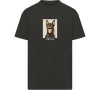Mister tee Camiseta Hombre 100% Algodón Negro S
