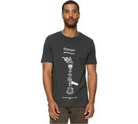Mister Tee Camiseta Hombre Depresso tee carbón M