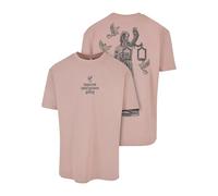 Mister Tee Justice Oversize tee Camiseta, Duskrose, L para Hombre