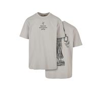 Mister Tee Camiseta Hombre Justice Oversize tee lightasphalt XL
