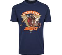 Mister Tee Camiseta Hustle Hard Always Tee Azul marino claro XS