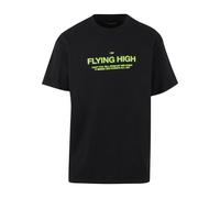 Mister Tee Camiseta 'I am flying' verde / negro XL EUR