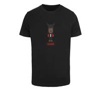 Mister Tee Camiseta 'I Am Music' chocolate / rojo / negro / blanco S EUR