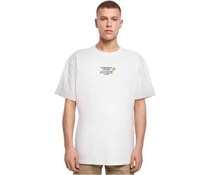 Mister tee Camiseta Intepol Oversize para Hombre, Blanco, 5XL