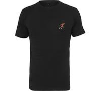 Mister Tee Camiseta Jugador Baloncesto Pequeña Negro XS
