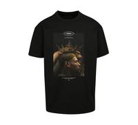 Mister Tee Camiseta 'Kid from Akron' marrón / marrón claro / negro / blanco 4XL marrón / marrón claro / negro / blanco