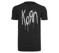 Mister Tee Camiseta 'Korn Still a Freak' gris / gris claro / negro / blanco XXL EUR