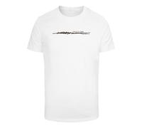 Mister Tee Camiseta 'Live In The Moment' azul / marrón / negro / blanco L EUR