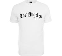 Mister Tee Camiseta Los Angeles Wording Tee White XL
