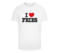 Mister Tee Camiseta 'Love Fries' rojo / negro / blanco XL rojo / negro / blanco