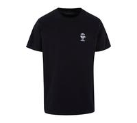 Mister Tee Camiseta 'More Espresso Less Depresso' negro / blanco S negro / blanco