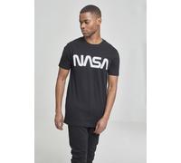 Mister Tee Camiseta NASA Worm para hombre negro XL