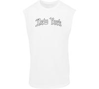 Mister Tee Camiseta New York Wording Camiseta sin mangas MT3455 S