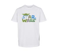 Mister Tee Camiseta Niños Star Wars Colorful Logo Tee white 146/152