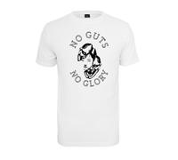 Mister Tee Camiseta No Guts No Glory Camiseta T-Shirt Hombre Nueva Blanca