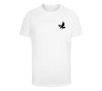 Mister Tee Camiseta 'Not Afraid' negro / blanco S negro / blanco