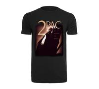 Mister Tee MT1312 Tupac Me Against The World Cover tee Black L