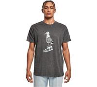 Mister Tee - Camiseta para Hombre, 100% algodón, Color carbón, Talla XL, Charcoal, XL