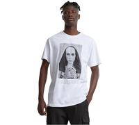 Mister Tee Camiseta para Hombre Bad Habit tee, Blanco, M
