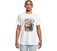 Mister Tee Mt3059-forever and Ever tee Camiseta, Blanco, L para Hombre