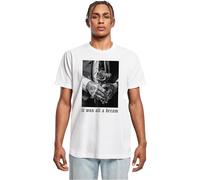 Mister tee Camiseta para Hombre, Blanco, S