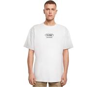 Mister tee Camiseta para Hombre, Blanco, XXL Grande Alto