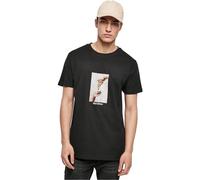 Mister Tee Camiseta God Given Pizza – Negro – Talla M para hombre