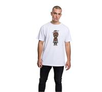 Mister Tee LA Sketch Camiseta, Blanco, S para Hombre