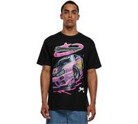 Mister Tee Camiseta para Hombre Speed Heavy Oversize tee Negro XXL