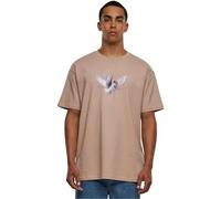 Mister tee Camiseta para Hombre Vive la Liberte Oversize tee duskrose L, Duskrose, L