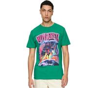 Mister Tee Camiseta para Hombre Wonderful, Verde Bosque, XS
