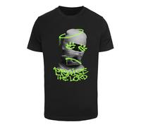 Mister Tee Camiseta 'Praise The Lord' gris / gris claro / verde claro / negro, Talla 4XL