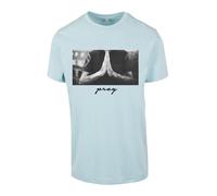 Mister Tee Pray tee Camiseta, Azul océano, XXL para Hombre