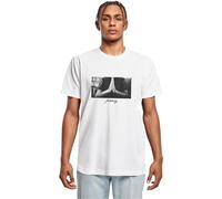 Mister Tee Camiseta Pray de Mangas Cortas para Hombre con Estampado Frontal, Moda Urbana Callera, en Algodón, Distintos Colores, Tallas XS-5XL