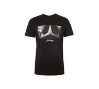 Mister Tee Camiseta Pray de Mangas Cortas para Hombre con Estampado Frontal, Moda Urbana Callera, en Algodón, Distintos Colores, Tallas XS-5XL