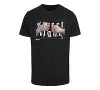 Mister Tee Camiseta 'Ready for Battle' marrón claro / gris / negro / blanco L marrón claro / gris / negro / blanco