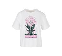 Mister Tee Camiseta 'Shine Bright' verde / rosa / altrosa / blanco, Talla XL