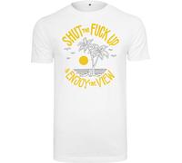 Mister Tee Camiseta Shut the Fuck Up & Enjoy The View Tee XL