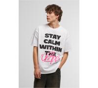 Mister Tee Camiseta Stay Calm In Chaos Oversize MT3870 L