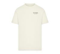 Mister Tee Camiseta 'Summer Stay' crema / negro M crema / negro